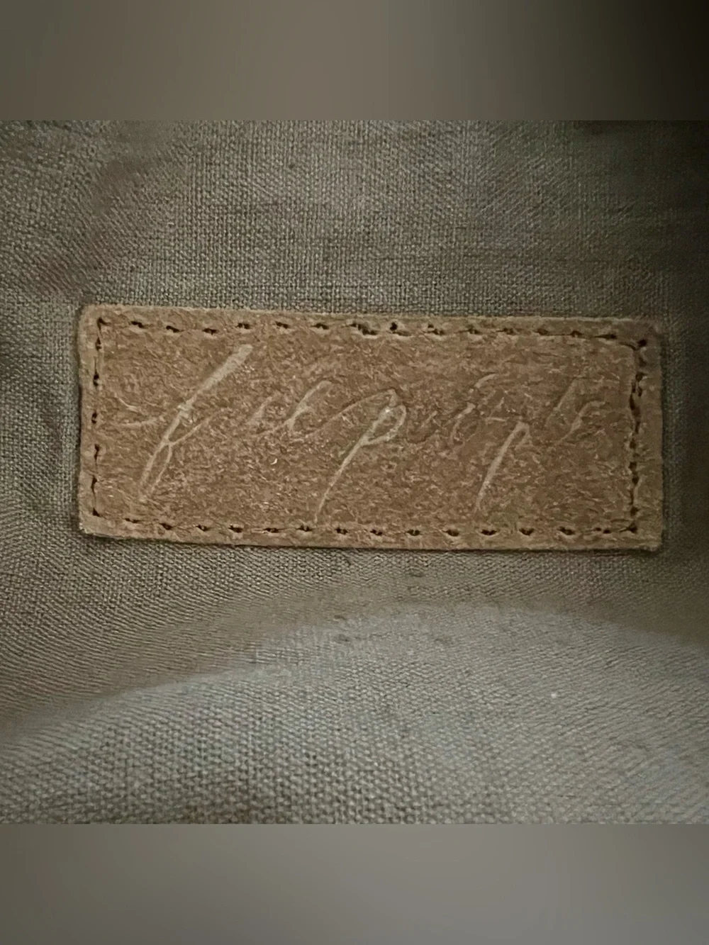 FREE PEOPLE Zahara Bronze Age Suede Messenger Bag